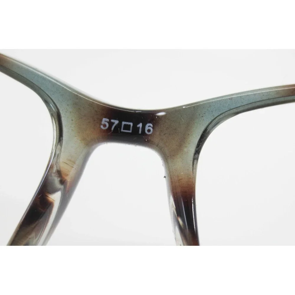 Warby Parker WP 20209 Eyeglasses Brown Blue Tortoise Rectangular Frames